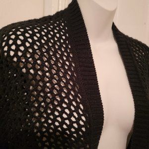 forever21 crochet open knit cardigan nwt